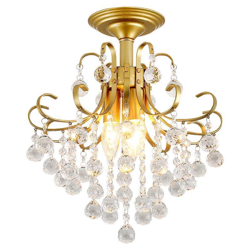 Valmont Tiered Crystal Chandelier